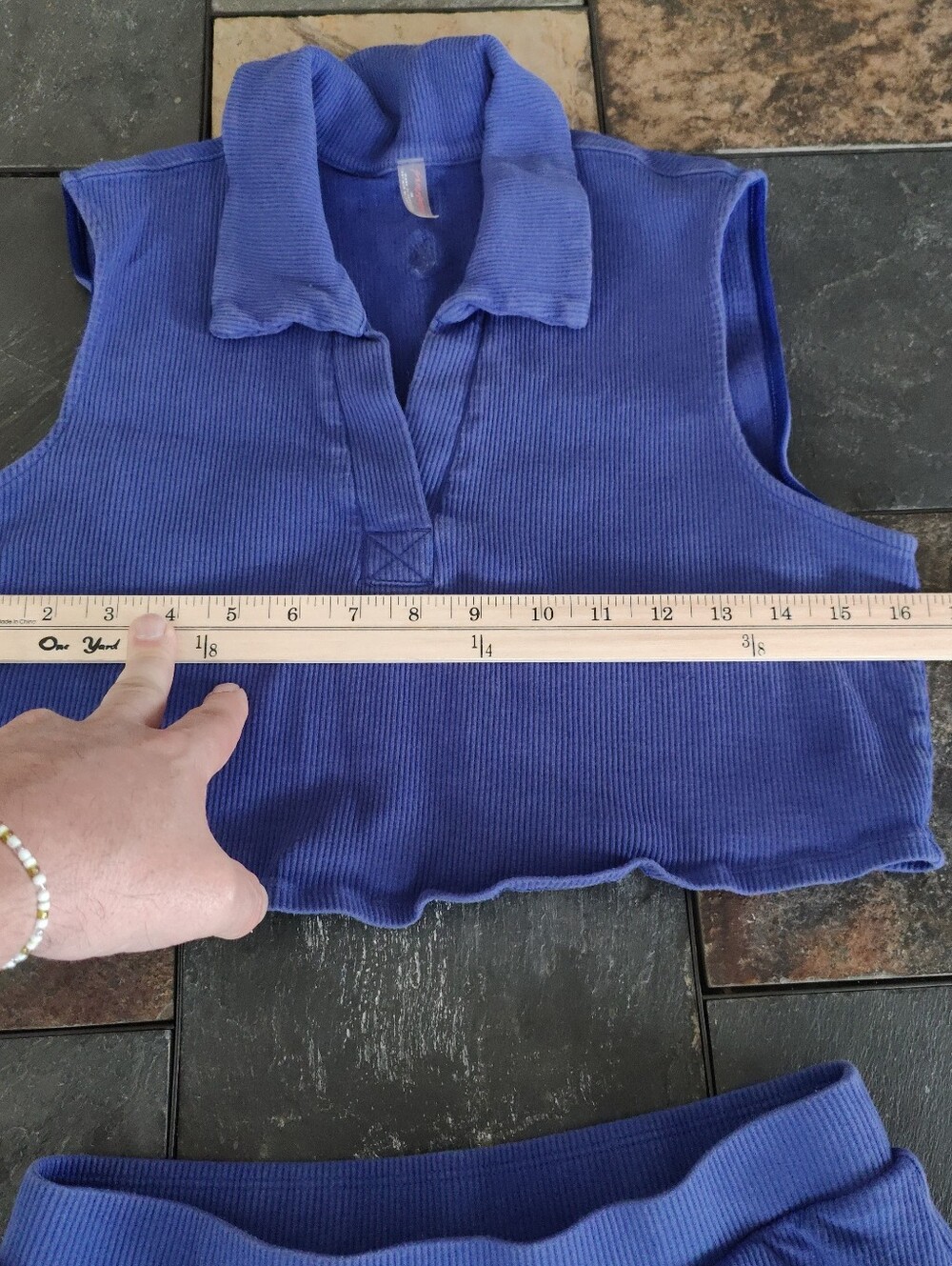 Free People FP Movement Summer Set Purple XS - Picture 4 of 10